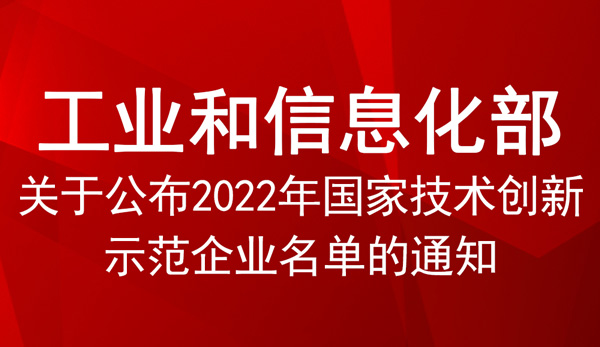 國家技術(shù)創(chuàng)新示范企業(yè)名單